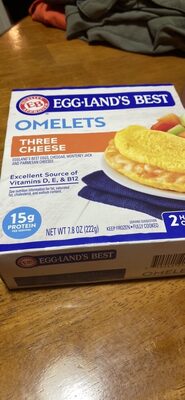 Three Cheese Omelets, Three Cheese