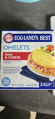 Ham & Cheese Omelets