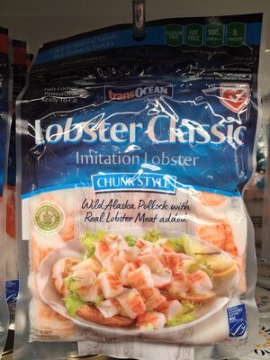 Chunk Style Lobster Classic Imitation Lobster, Chunk Style