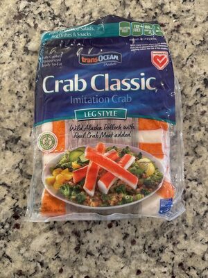 Leg Style Crab Classic Imitation Crab, Leg Style