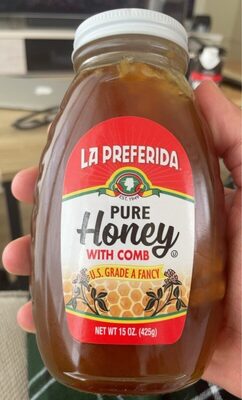 Pure Honey With Comb