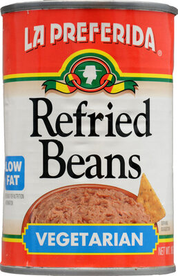 Vegetarian Refried Beans, Vegetarian