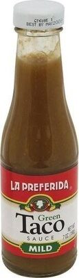 La Preferida, Green Taco Sauce, Mild, Mild