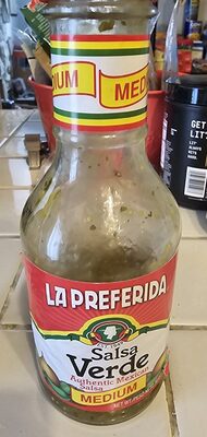 Medium Salsa Verde, Medium Verde