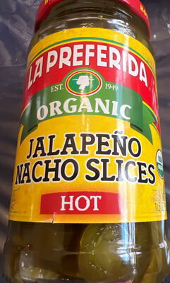 Hot Organic Jalapeno Nacho Slices, Hot