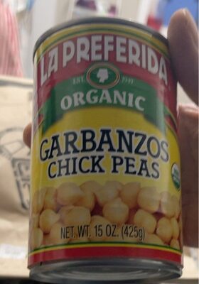 Organic Garbanzos