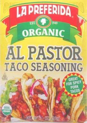 Al Pastor Taco Seasoning, Al Pastor