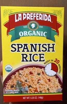 Spanish Organic Rice, Spanish