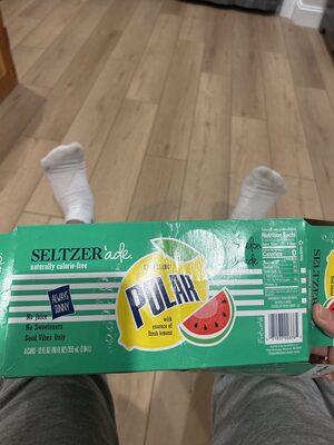 Sparkling Seltzer'Ade With Essence Of Fresh Lemons