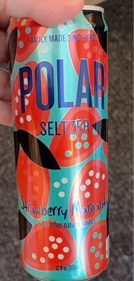 12Oz Sleek Can Strawberry Margarita Seltzer