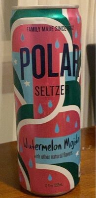 12Oz Sleek Can Watermelon Mojito Seltzer