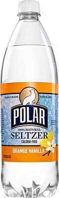1L Bottle Orange Vanilla Seltzer