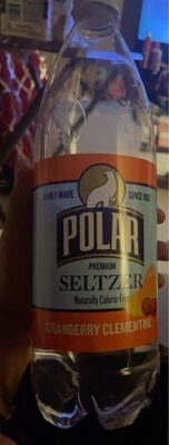 1L Bottle Cranbery & Clementine Seltzer