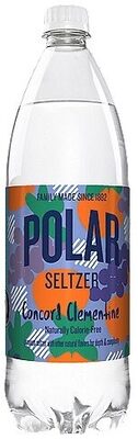 1L Bottle Concord Clementine Seltzer
