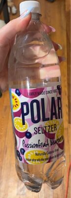 Passionfuit Blueberry Seltzer, Passionfruit; Blueberry