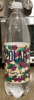 Black Cherry Vanilla Seltzer, Black Cherry; Vanilla