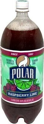 Polar, Soda, Raspberry Lime, Raspberry Lime