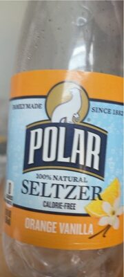20Oz Btl Orange Vanilla Seltzer