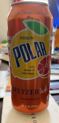 Sparkling Blood Orange Lemonade Seltzer'Ade, Blood Orange; Lemonade