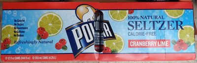 12Oz 12Pk Cranberry Lime Seltzer