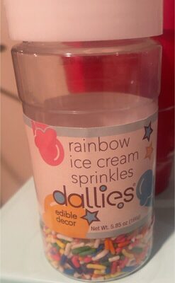 Rainbow Ice Cream Sprinkles