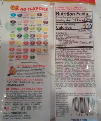 Jelly Belly, Gourmet Jelly Beans
