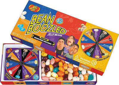Jelly Beans, Stink Bug, Toasted Marshmallow, Dirty Dishwater, Birthday Cake, Rotten Egg, Buttered Popcorn, Toothpaste, Berry Blue, Barf, Peach, Canned Dog Food, Chocolate Pudding, Booger, Juicy Pear, Spoiled Milk, Coconut, Stinky Socks, Tutti-Fruitti, Dea