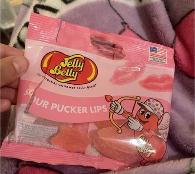 Cherry Watermelon Strawberry Sour Pucker Lips Candy, Cherry Watermelon Strawberry