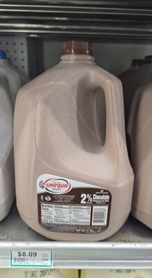 Reduced Fat Milk, Chocolate