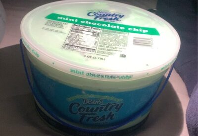 Mint Chocolate Chip Reduced Fat Ice Cream, Mint Chocolate Chip