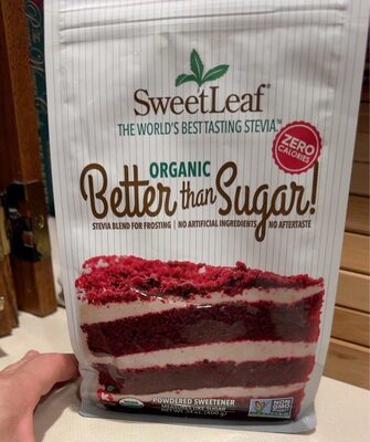 Organic Powdered Zero Calorie Sweetener, Organic Powdered