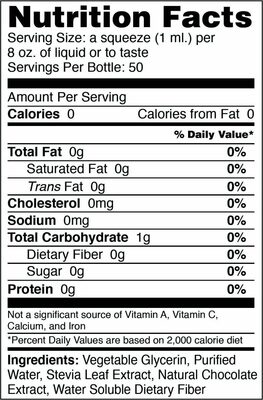 Chocolate Flavored Stevia Sweetener, Chocolate