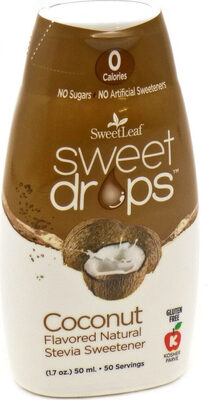 Coconut Flavored Stevia Sweetener, Coconut