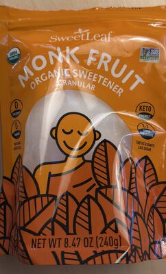 Organic Monk Fruit Granular Sweetener
