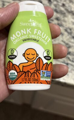 Organic Monk Fruit Squeezable Sweetener