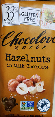 Hazelnuts In Milk Chocolate, Hazelnuts
