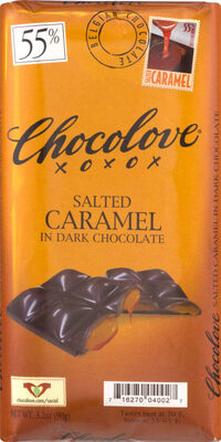 Salted Caramel In Dark Chocolate, Salted Caramel