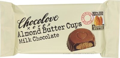 Milk Chocolate Almond Butter Cups, Milk Chocolate