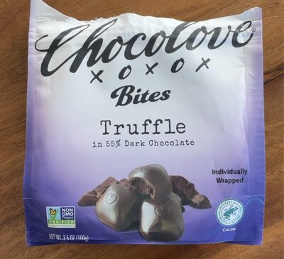 Truffle Bites In 55% Dark Chocolate, Truffle
