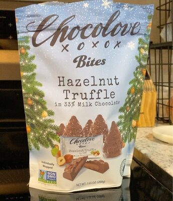 Hazelnut Truffle Milk Chocolate Bites, Hazelnut Truffle