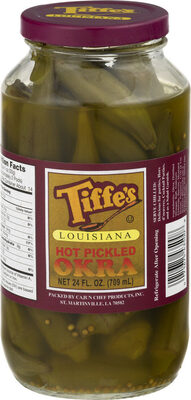 Hot Pickled Okra