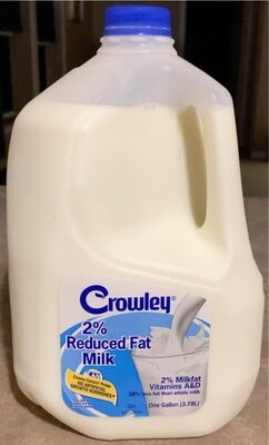 2% Reduced Fat Milk
