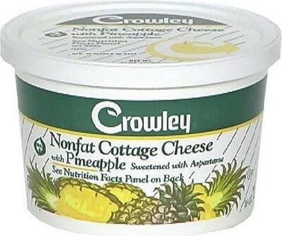 Pineaplle Nonfat Cottage Cheese, Pineaplle