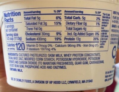 4% Small Curd Cottage Cheese