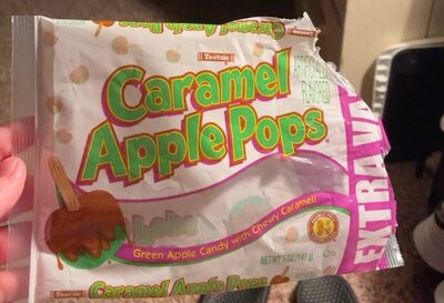 Caramel Flavored Apple Pops, Caramel