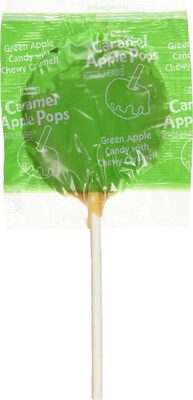 Green Apple Candy With Chewy Caramel!