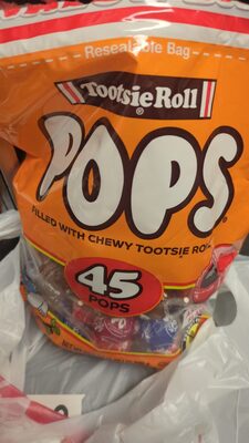 Assorted Flavors Filled With Chewy Tootsie Roll Pops, Assorted