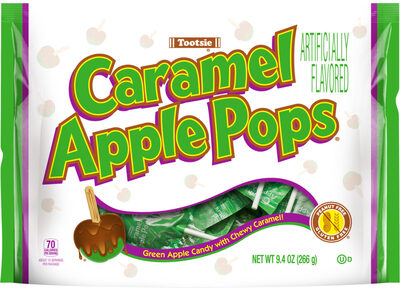 Green Apple Candy With Chewy Caramel