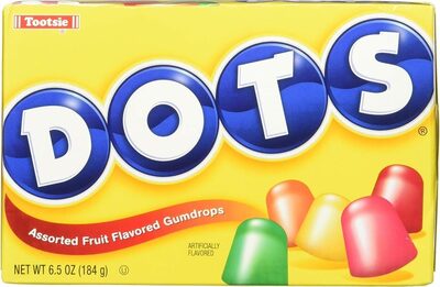 Assorted Fruit Flavored Gumdrops, Strawberry, Cherry, Lemon, Orange, Lime
