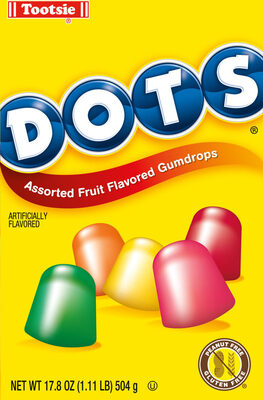 Tootsie, Dots, Assorted Fruit Gumdrops